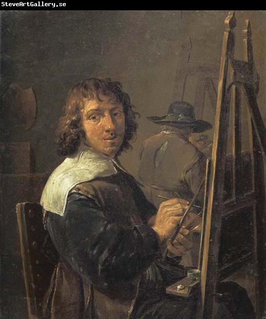 David Teniers Self-Portrait:The Painter in his Studio